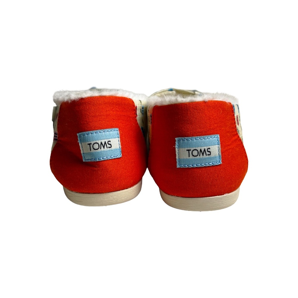 TOMS x SCRABBLE Alpargata Classic Canvas Slip On Flats Size 9 NEW - Picture 5 of 8